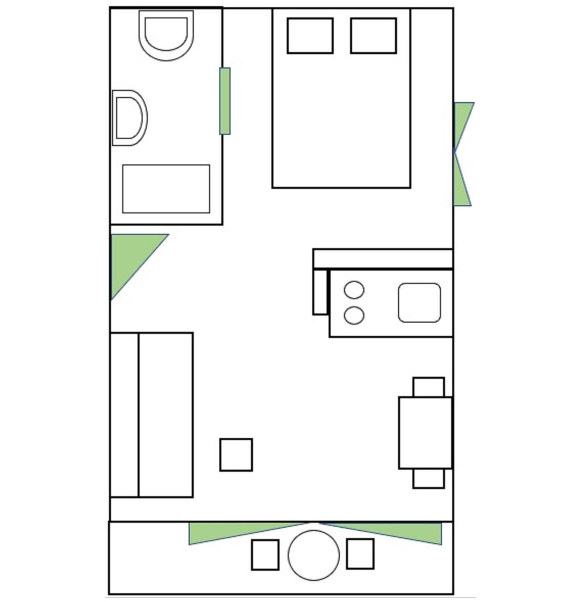 Apartments Garden House Podgora Rum bild
